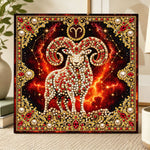 Aries ram pearl diamond painting kit for beginners
