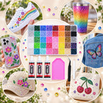 Bedazzling Kit for decorating shoes, tumblers, bags and clothing