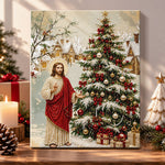 Blessed christmas season pearl diamond painting kit for beginners