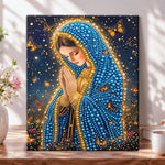 Blessed serene prayer pearl diamond painting kit for beginners