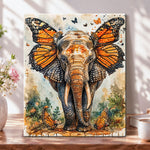 Butterfly wing elephant pearl diamond painting kit for beginners