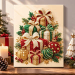 Christmas gift treasures pearl diamond painting kit for beginners