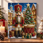 Christmas nutcracker soldier pearl diamond painting kit for beginners