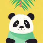 Chubby little panda cross stitch kit for beginners