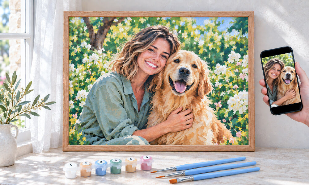 Create Your Custom Paint by Numbers