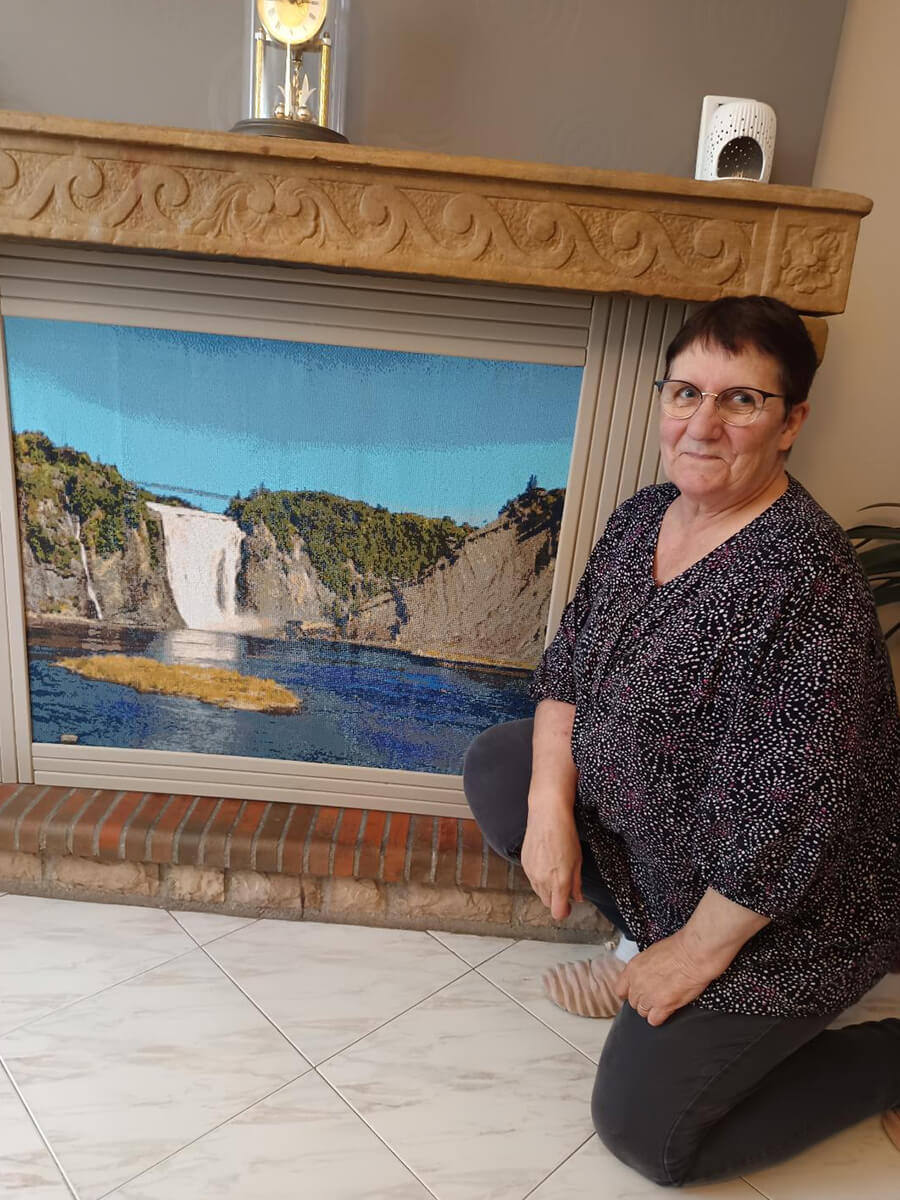 Custom Diamond Painting Kit Customer Photo