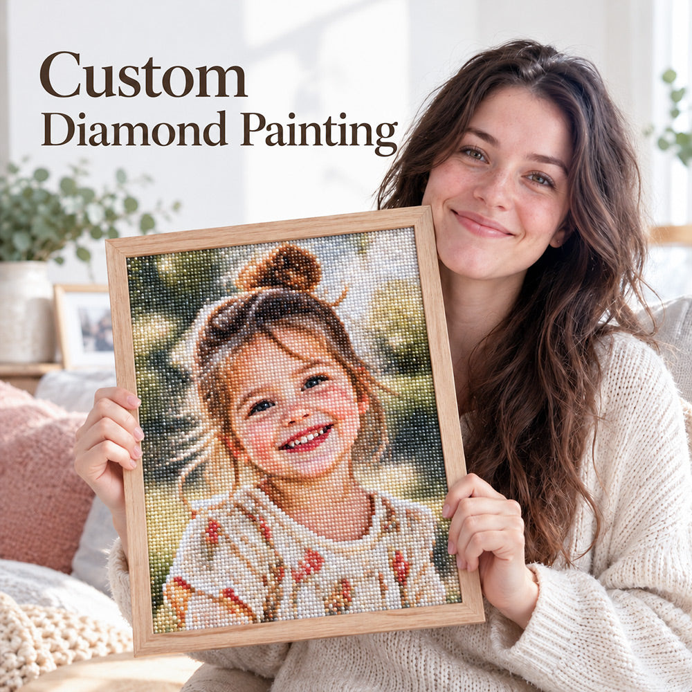 Custom diamond painting kit