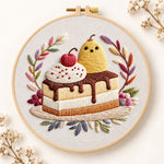Cute cake art embroidery kit