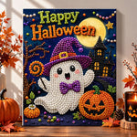 Cute ghost for halloween pearl diamond painting kit for beginners
