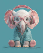 Cute hip baby elephant cross stitch kit for beginners