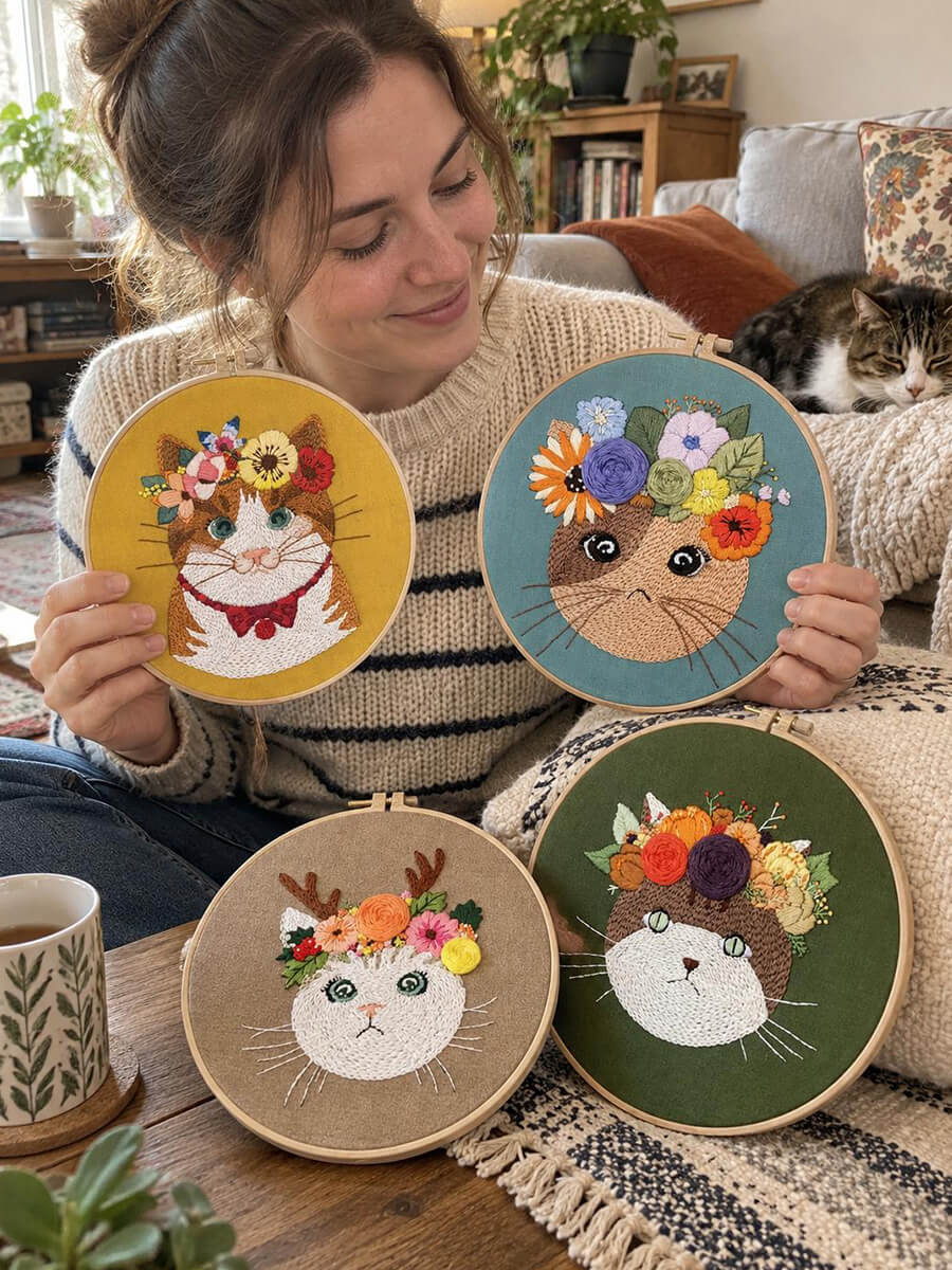 Embroidery Kit Customer Photo