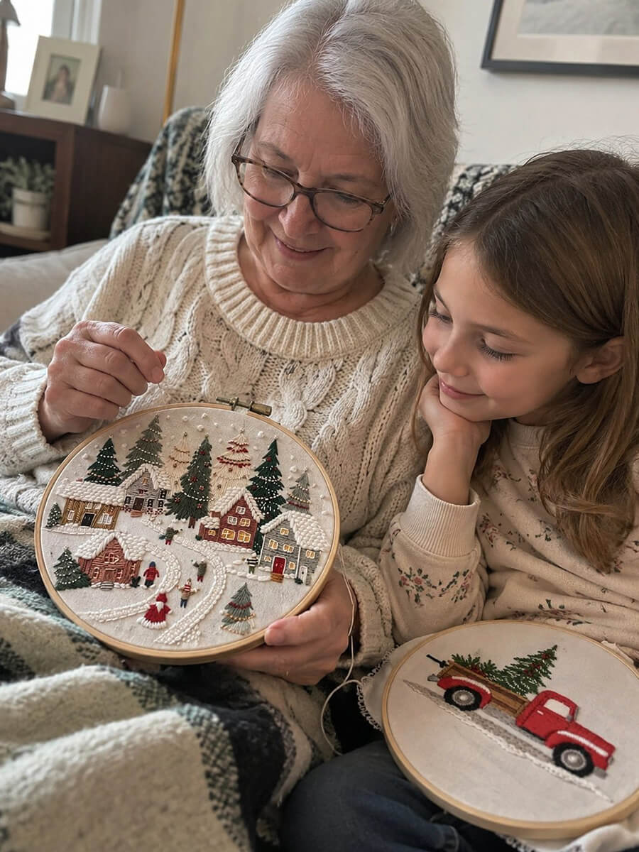 Embroidery Kit Customer Photo