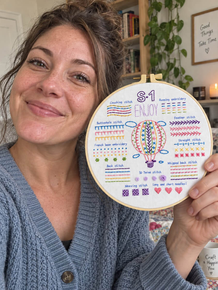 Embroidery Kit Customer Photo