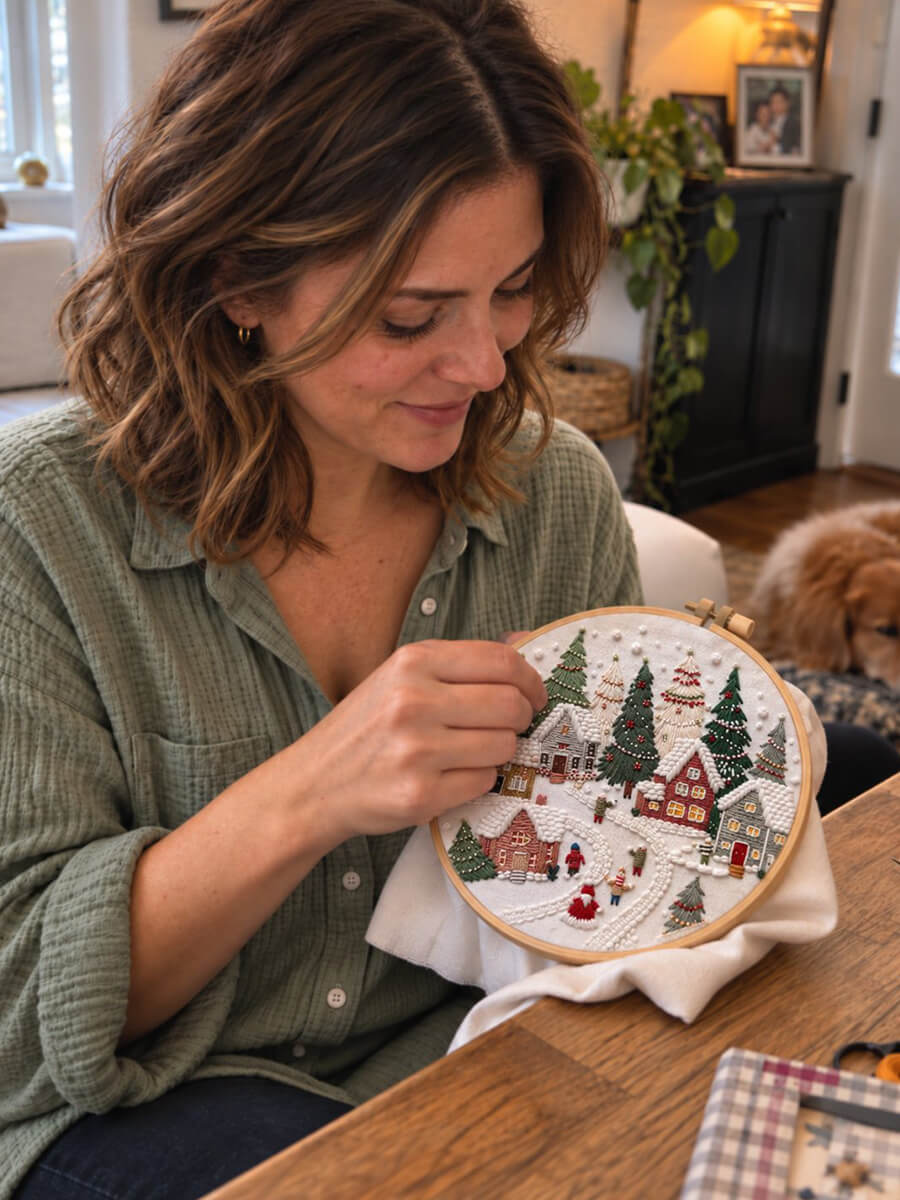 Embroidery Kit Customer Photo