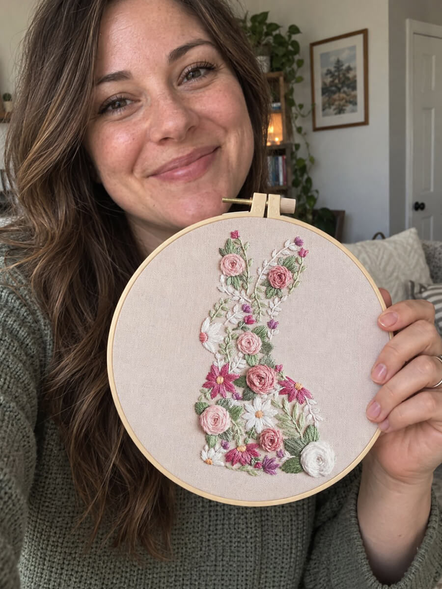 Embroidery Kit Customer Photo