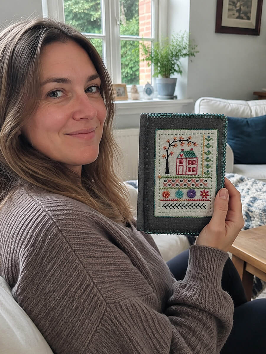 Embroidery Stitch Book Customer Photo