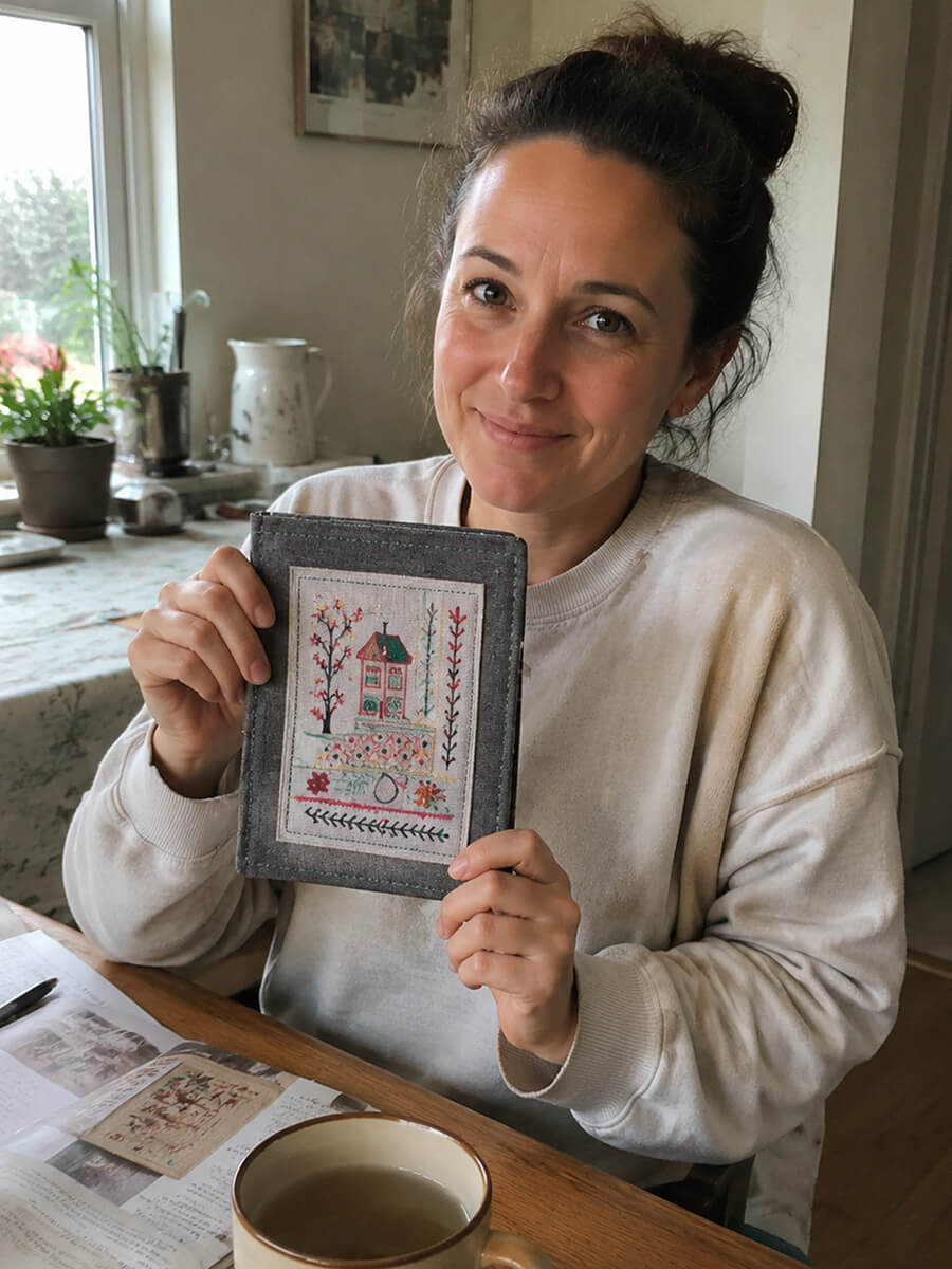 Embroidery Stitch Book Customer Photo