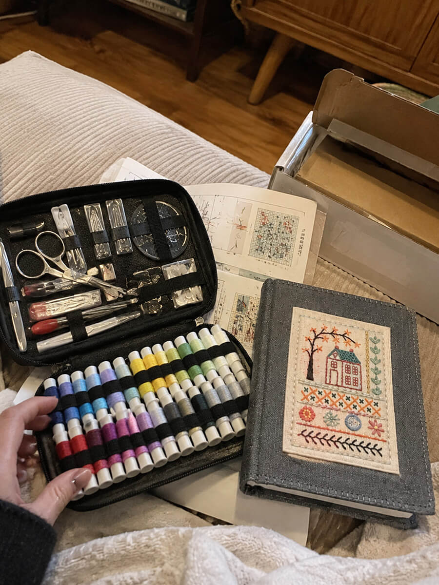 Embroidery Stitch Book Customer Photo