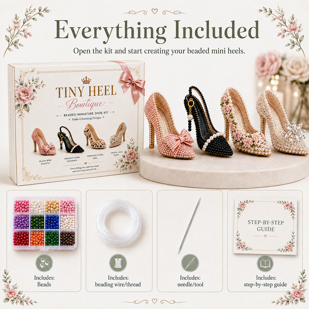 everything included 3d beaded mini diy craft kits