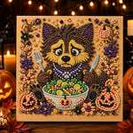 Halloween cute werewolf pearl diamond painting kit for beginners