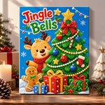 Jingle bells spirit pearl diamond painting kit for beginners