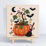 Magic pumpkin pot punch needle kit for beginners