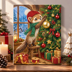Marten decorating christmas tree pearl diamond painting kit for beginners