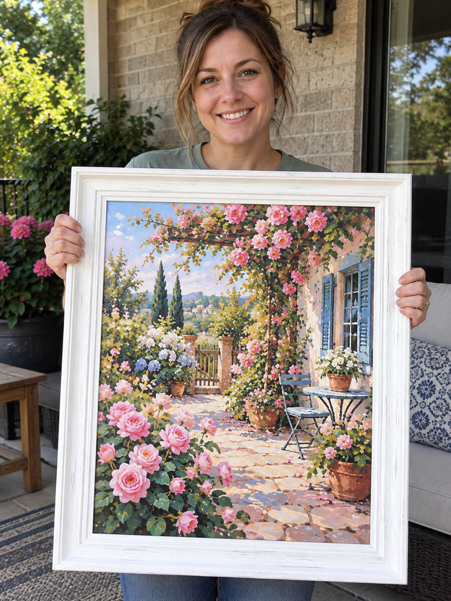 Paint by Numbers Kit Customer Photo