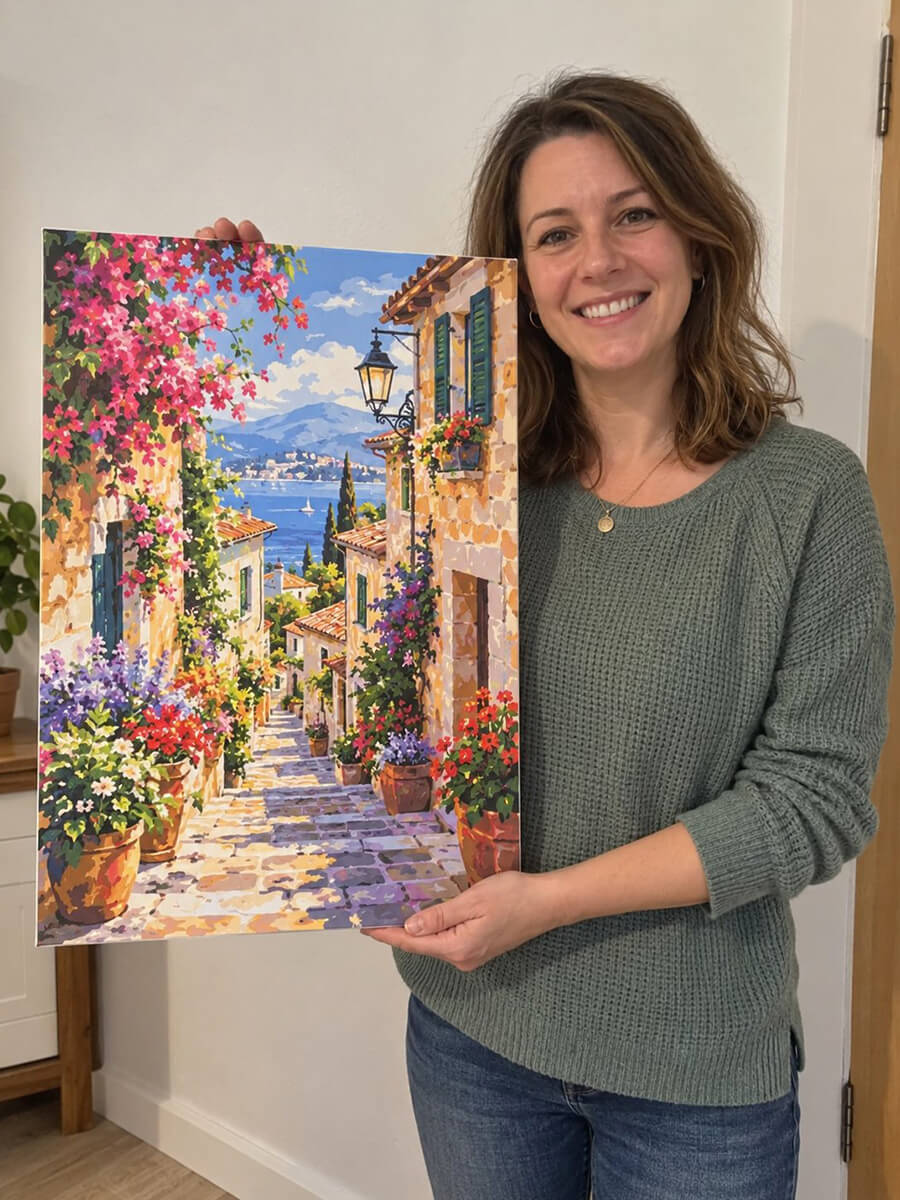 Paint by Numbers Kit Customer Photo