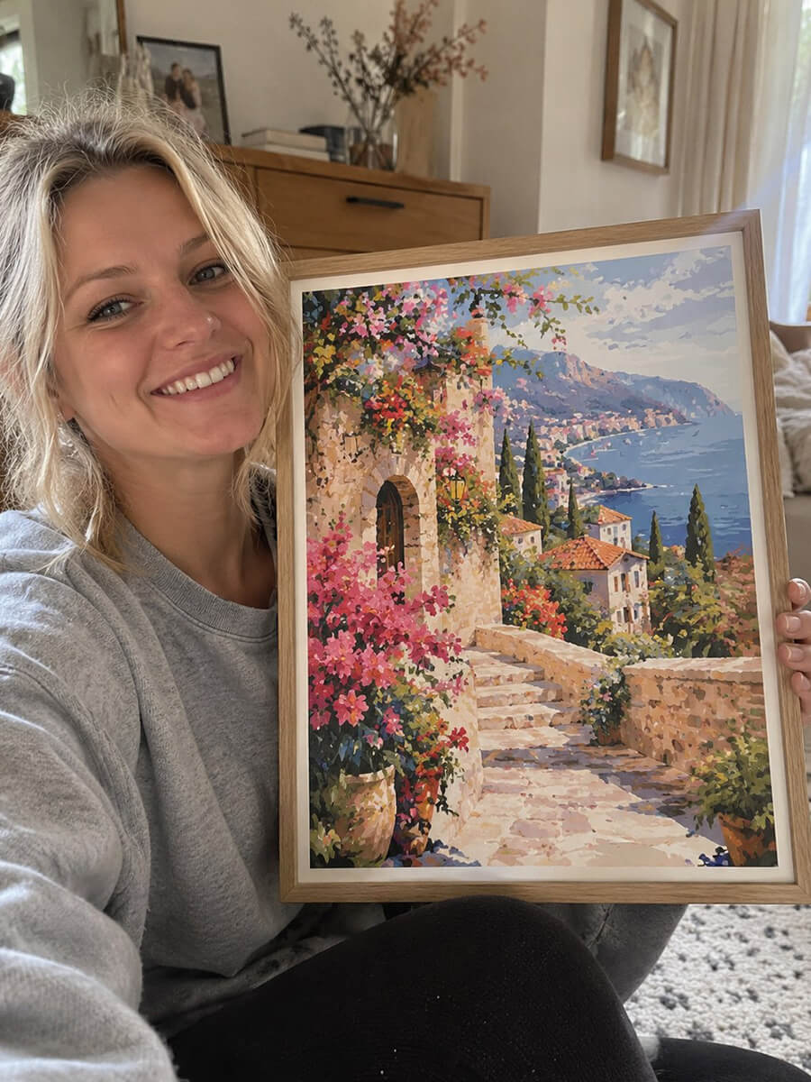 Paint by Numbers Kit Customer Photo