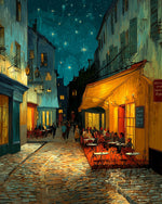 Paris night cross stitch kit for beginners