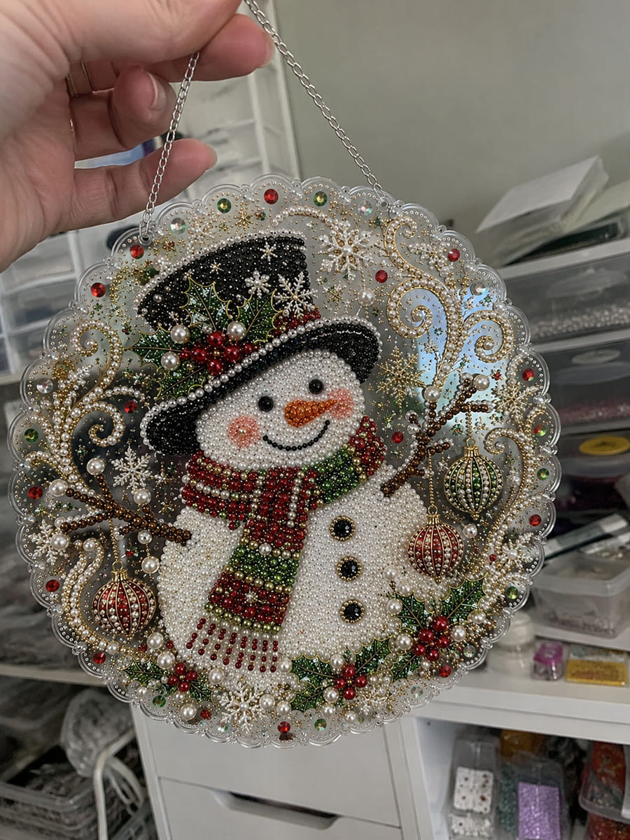 Pearl Diamond Painting Kit Customer Photo