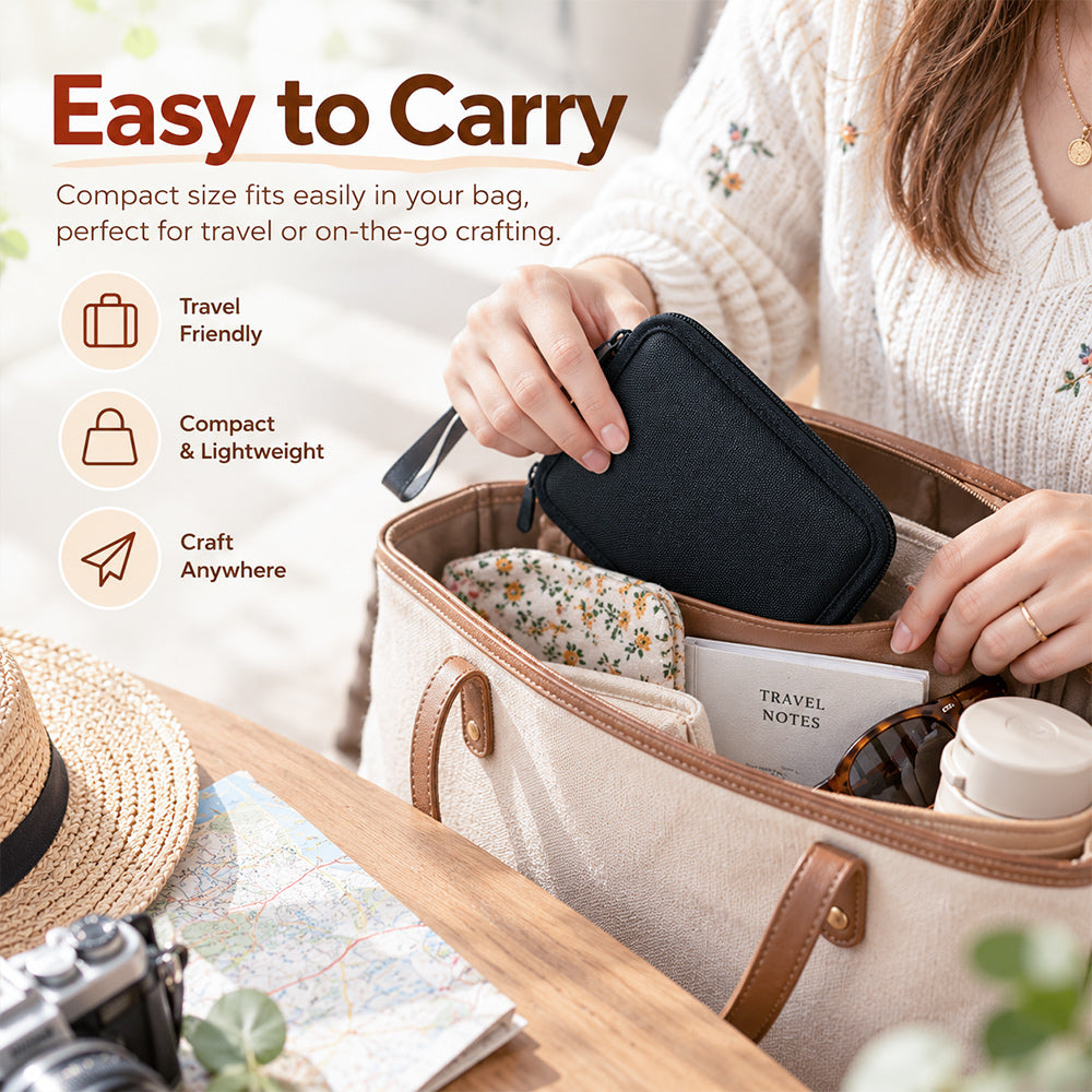 Compact Portable Sewing Kit for Travel and Everyday Use
