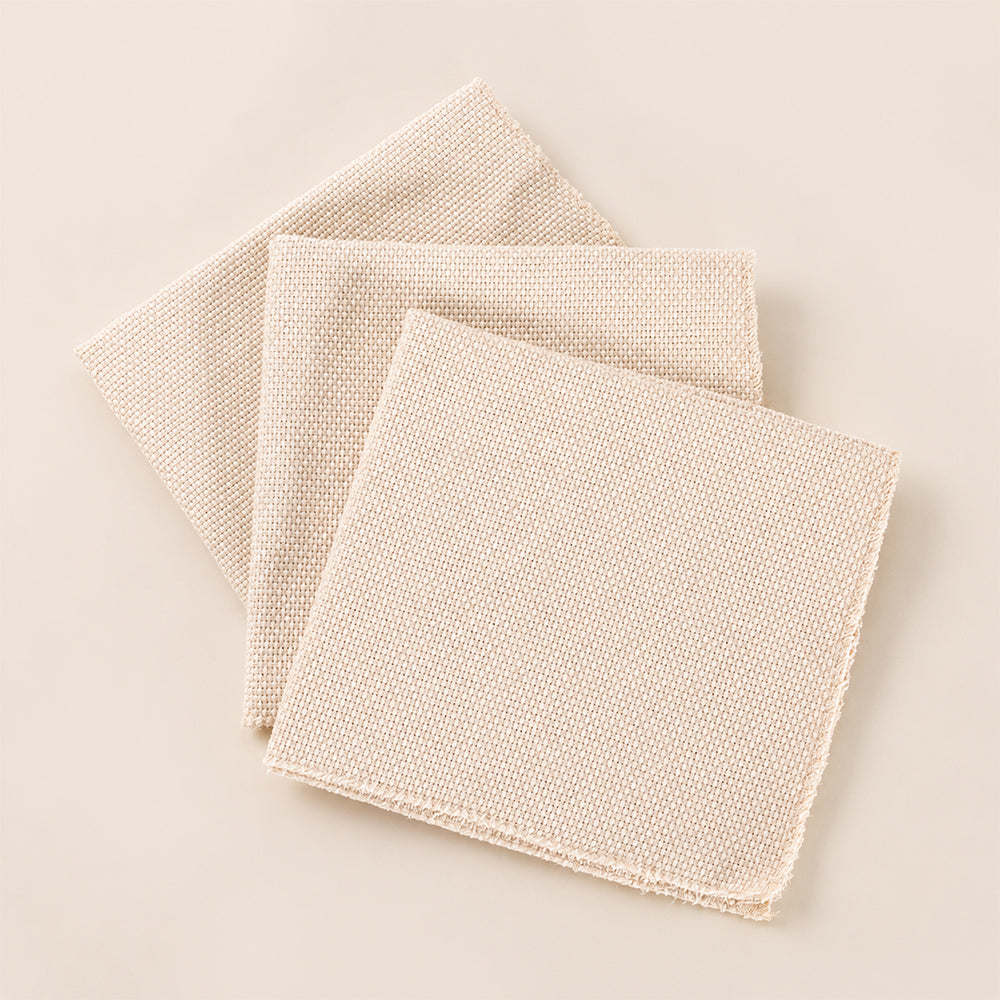 Pre-cut blank punch needle cloth pieces for DIY craft projects