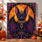 Royal jeweled bat pearl diamond painting kit for beginners