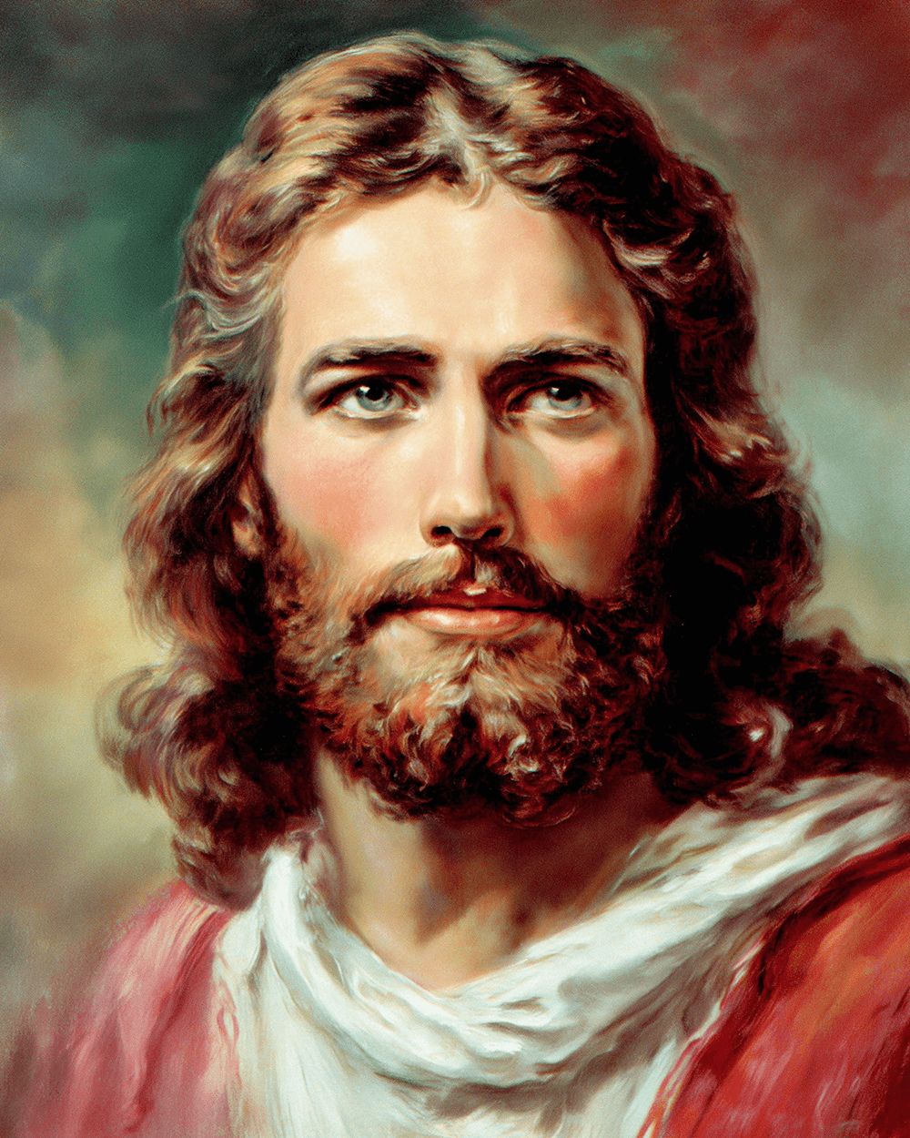 Sacred gentle portrait cross stitch kit for beginners
