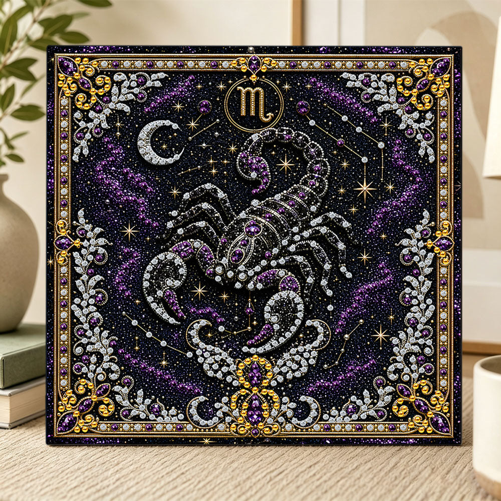 Scorpio pearl diamond painting kit for beginners
