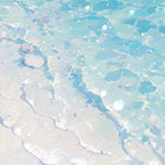 Serene crystal clear shallow water cross stitch kit for beginners