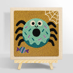 Spider donut punch needle kit for beginners