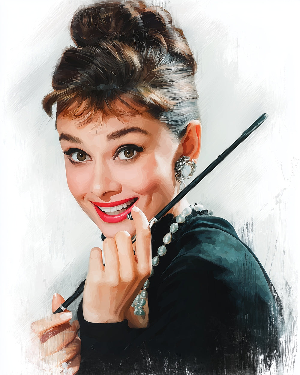 Timeless hollywood glamour cross stitch kit for beginners
