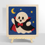 Vampire ghost punch needle kit for beginners