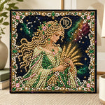 Virgo maiden pearl diamond painting kit for beginners