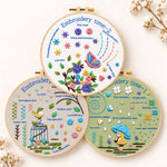 Whimsical stitching creation embroidery kit