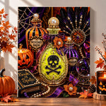 Witch potion bottles pearl diamond painting kit for beginners