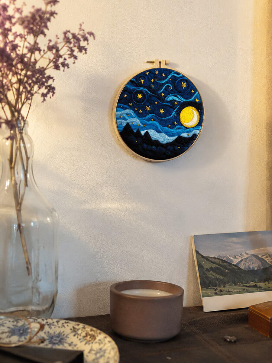 Wool Painting Kits Customer Photo