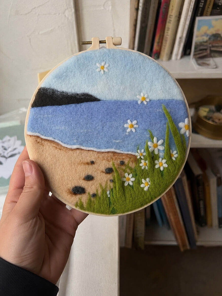 Wool Painting Kits Customer Photo