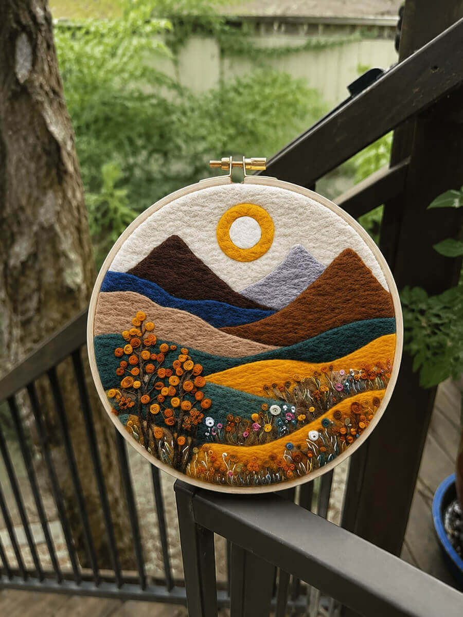 Wool Painting Kits Customer Photo