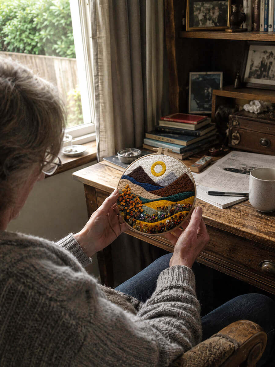 Wool Painting Kits Customer Photo