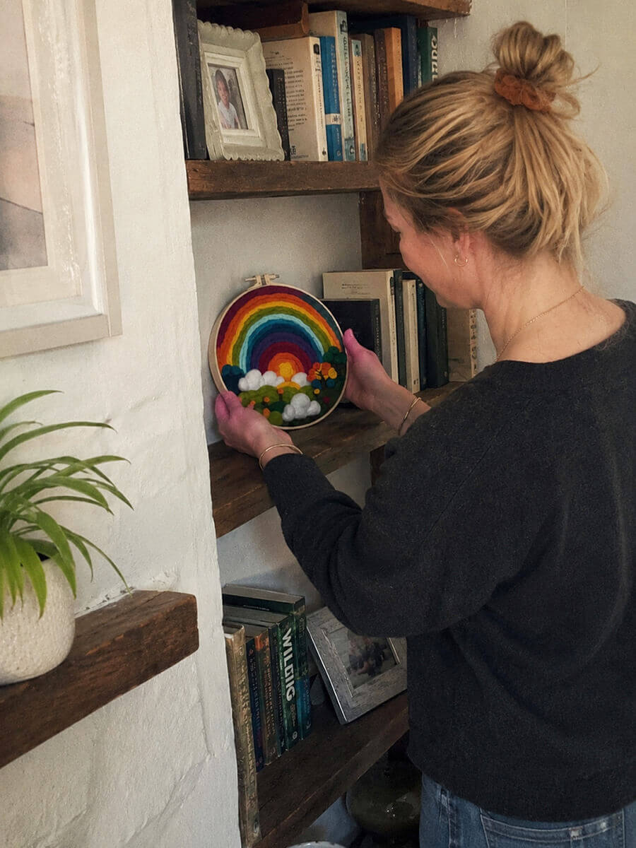Wool Painting Kits Customer Photo
