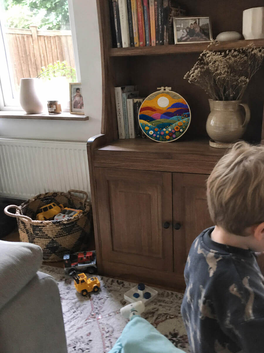 Wool Painting Kits Customer Photo